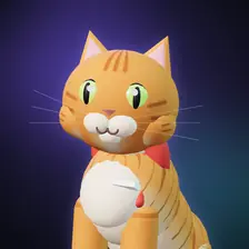 Misso, a ginger tabby cat